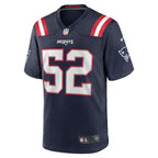 Curtis Jacobs New England Patriots Nike  Game Jersey -  Navy
