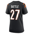 Jordan Battle Cincinnati Bengals Nike Women's Team Game Jersey -  Black