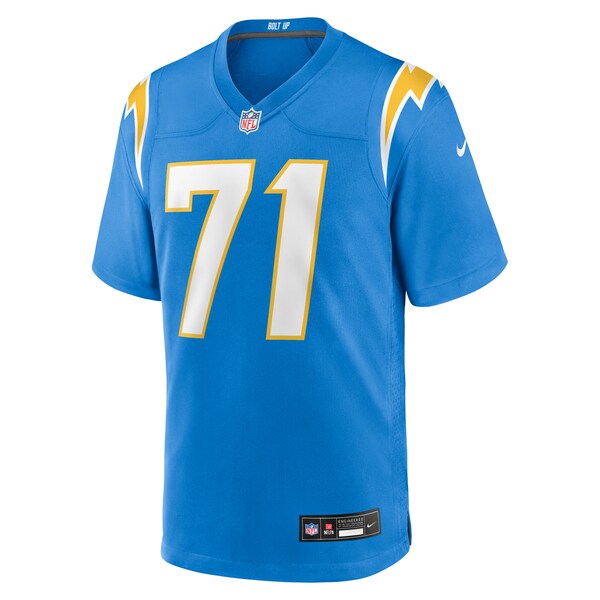 Branson Taylor Los Angeles Chargers Nike Team Game Jersey -  Powder Blue