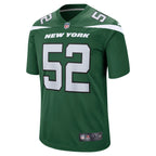 Jermaine Johnson II New York Jets Nike 2022 NFL Draft First Round Pick Game Jersey - Gotham Green