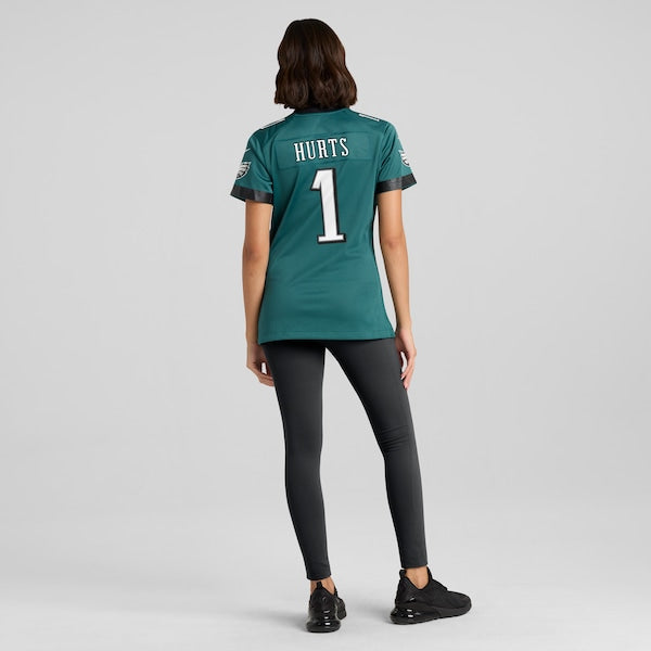 Jalen Hurts Philadelphia Eagles Nike Women's Super Bowl LIX Game Player Jersey - Midnight Green