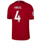 Virgil Van Dijk Liverpool Nike 2022/23 Home Authentic Player Jersey - Red