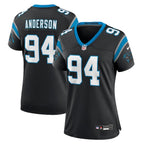 Henry Anderson Carolina Panthers Nike Women's Team Game Jersey - Black