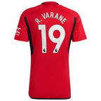 Raphael Varane Manchester United adidas 2023/24 Home Replica Player Jersey - Red/Green