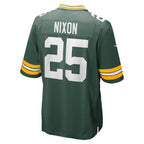 Keisean Nixon Green Bay Packers Nike Game Player Jersey - Green