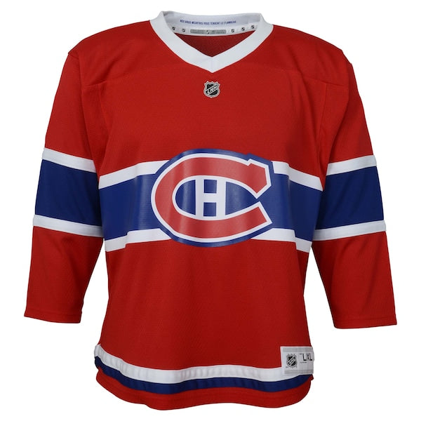Montreal Canadiens Youth Replica Jersey - Red