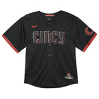 Cincinnati Reds Nike Toddler City Connect Limited Jersey - Black