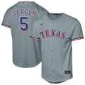 Corey Seager Texas Rangers Nike Youth Road Replica Jersey - Gray