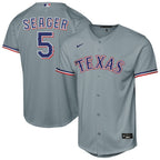 Corey Seager Texas Rangers Nike Youth Road Replica Jersey - Gray