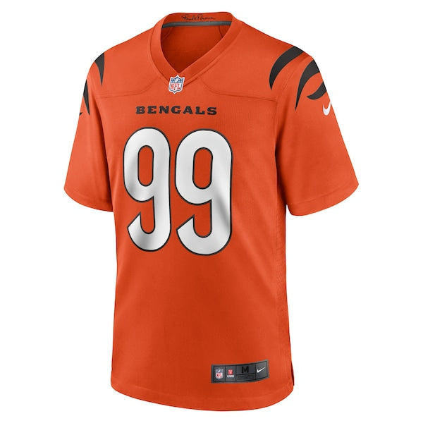Myles Murphy Cincinnati Bengals Nike Team Game Jersey - Orange/White