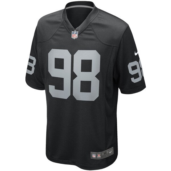 Maxx Crosby Las Vegas Raiders Nike Game Player Jersey - Black