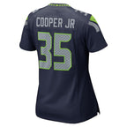 Ryan Cooper Jr. Seattle Seahawks Nike Women's Team Game Jersey -  College Navy