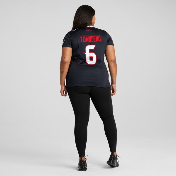Tommy Townsend Houston Texans Nike Women's Team Game Jersey -  Navy