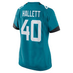 Erick Hallett Jacksonville Jaguars Nike Women's  Game Jersey -  Teal