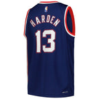 James Harden Brooklyn Nets Nike Youth Swingman Jersey - City Edition - Navy