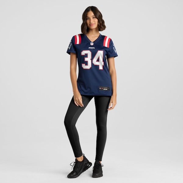 Mark Perry New England Patriots Nike Women's Team Game Jersey -  Navy
