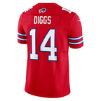 Stefon Diggs Buffalo Bills Nike Vapor F.U.S.E. Limited Jersey - Red/Royal/White