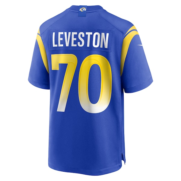 KT Leveston Los Angeles Rams Nike Team Game Jersey -  Royal
