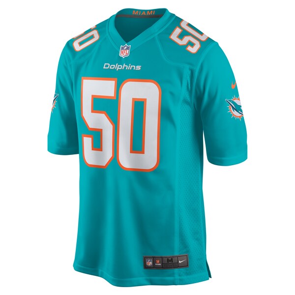 Mohamed Kamara Miami Dolphins Nike  Game Jersey -  Aqua