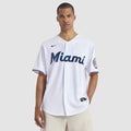 Ichiro Suzuki Miami Marlins Nike 2025 Baseball Hall of Fame Name & Number Retired Replica Jersey - White
