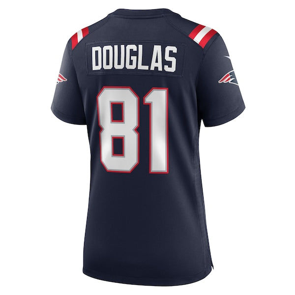 Demario Douglas New England Patriots Nike Women's  Game Jersey -  Navy