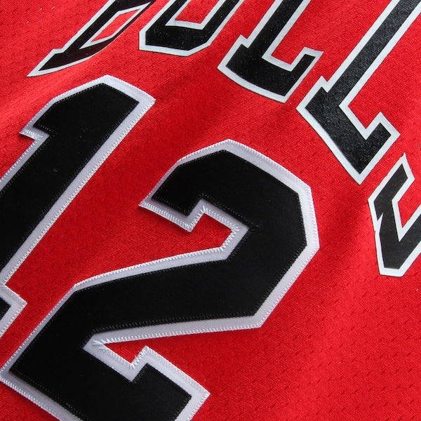 Michael Jordan Chicago Bulls 1989/90 Hardwood Classics Authentic Jersey - Red