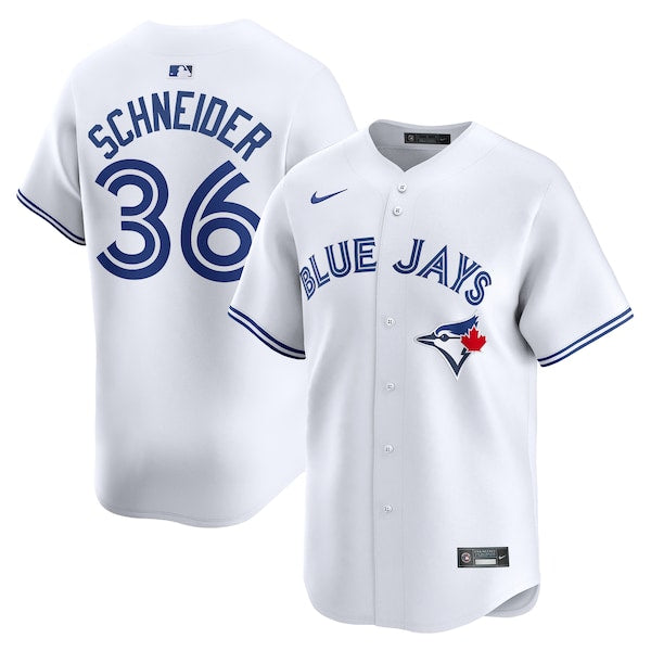 Davis Schneider Toronto Blue Jays Nike Home Limited Player Jersey - White