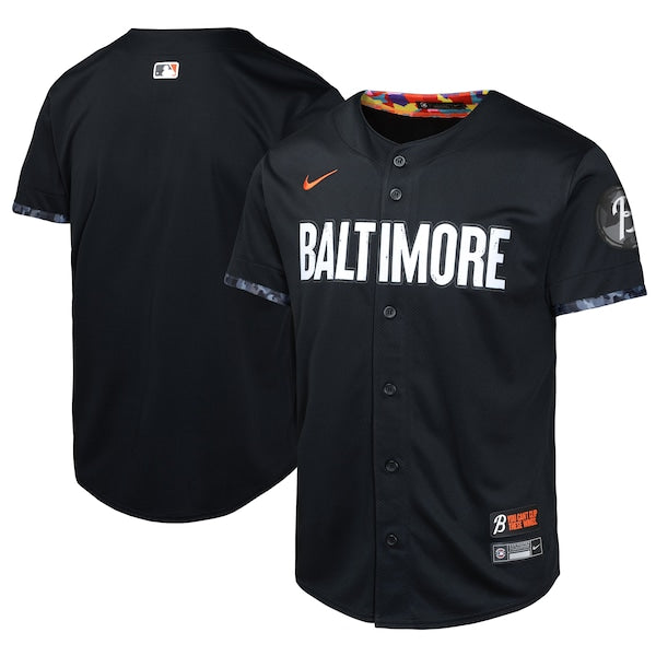 Baltimore Orioles Nike Youth City Connect Limited Jersey - Black
