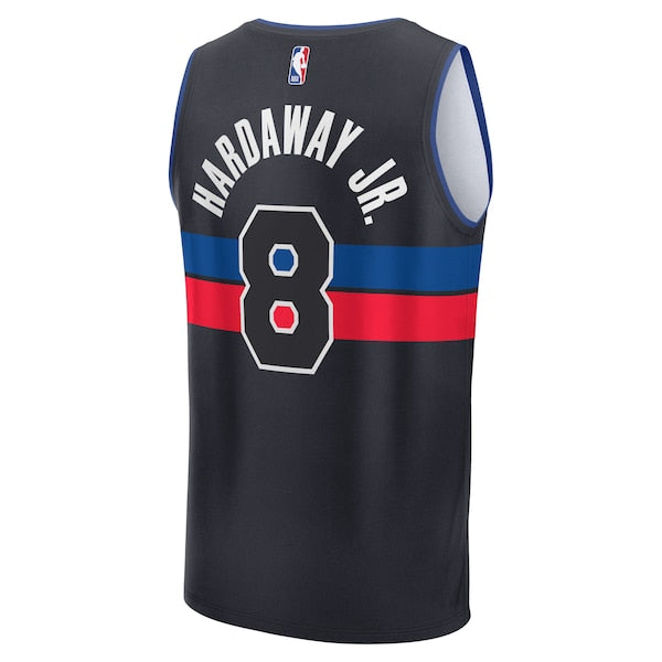 Tim Hardaway Jr. Detroit Pistons  Fast Break Player Jersey - Statement Edition - Black