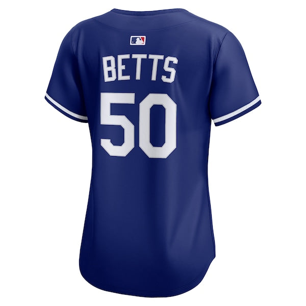 Mookie Betts Los Angeles Dodgers Nike Women's Alternate Limited Player Jersey – Royal