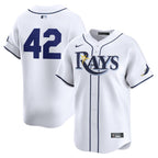 Tampa Bay Rays Nike 2024 Jackie Robinson Day Home Limited Jersey – White