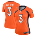 Russell Wilson Denver Broncos Nike Women's Alternate Legend Jersey - Orange