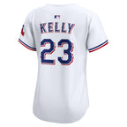 Merrill Kelly Texas Rangers Nike Women's Home Limited Player Jersey - White