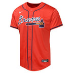 Matt Olson Atlanta Braves Nike Youth Alternate Limited Player Jersey - Red