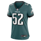 Julian Okwara Philadelphia Eagles Nike Women's Game Jersey - Midnight Green