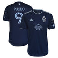 Alan Pulido Sporting Kansas City adidas 2024 State Line 3.0 Authentic Player Jersey - Blue
