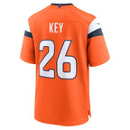 Devon Key Denver Broncos Nike Team Game Jersey -  Orange