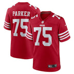 Brandon Parker San Francisco 49ers Nike Team Game Jersey -  Scarlet