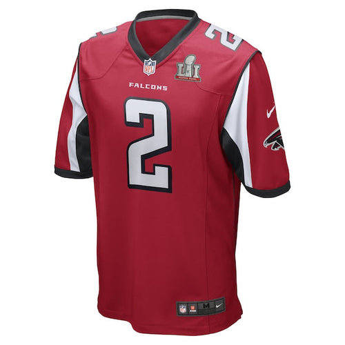 Youth Atlanta Falcons Matt Ryan Nike Red Super Bowl LI Bound Game Jersey