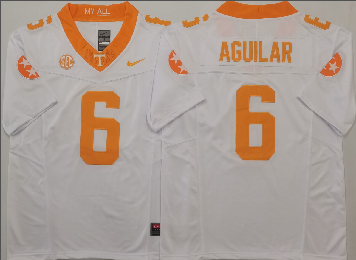 Andres Aguilar NCAA Tennessee Volunteers Nike Vapor Limited Jersey