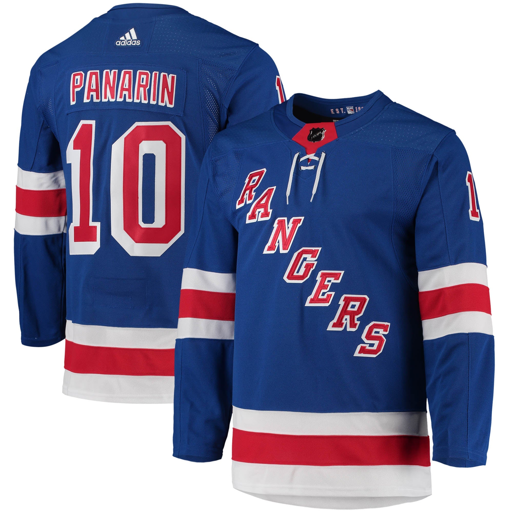 Artemi Panarin New York Rangers adidas Alternate Authentic Primegreen Player Jersey - Navy/Blue/White