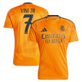 Vini Jr. Los Merengues adidas 2024/25 Away Replica Player Jersey - Orange