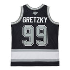 Wayne Gretzky Los Angeles Kings  Unisex Maxxed Out Fashion Basketball Jersey - Black