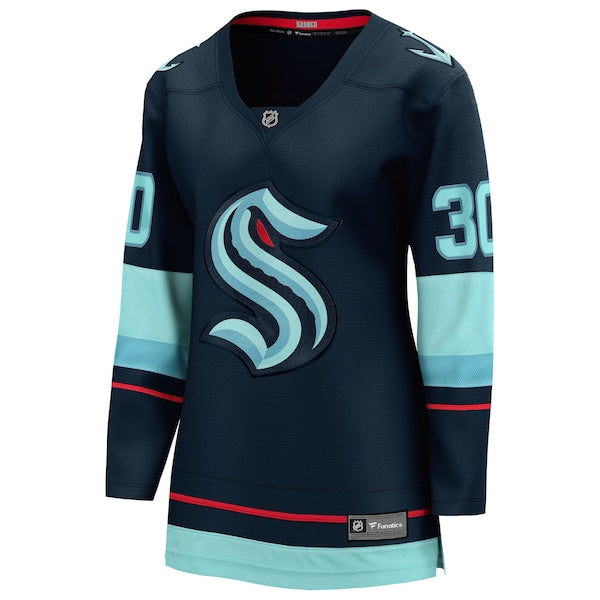 Matt Murray Seattle Kraken  Women's Home Breakaway Jersey - Deep Sea Blue