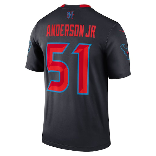 Will Anderson Jr. Houston Texans Nike Alternate Legend Player Performance Top - Navy/Red