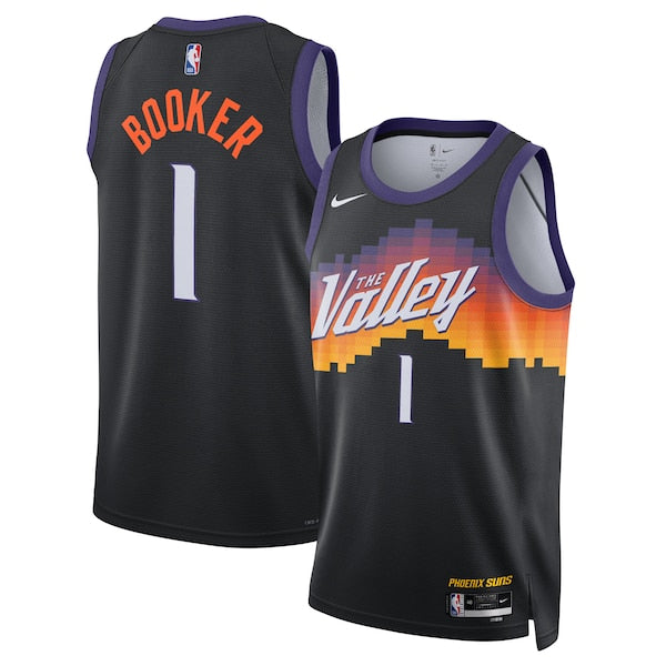 Devin Booker Phoenix Suns Nike Unisex 2025/26 Swingman Jersey - Black - City Edition