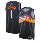 Devin Booker Phoenix Suns Nike Unisex 2025/26 Swingman Jersey - Black - City Edition