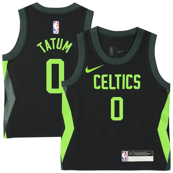 Jayson Tatum Boston Celtics Nike Toddler 2024/25 Swingman Player Jersey - City Edition - Black