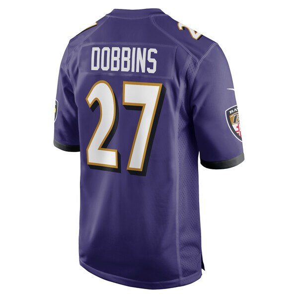 J.K. Dobbins Baltimore Ravens Nike Game Jersey - Purple/Black/White