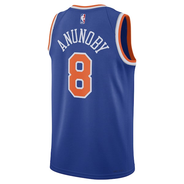 OG Anunoby New York Knicks Nike Unisex Swingman Jersey - Icon Edition - Blue